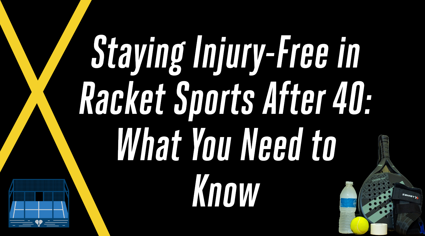 Staying Injury-Free in Racket Sports After 40: What You Need to Know