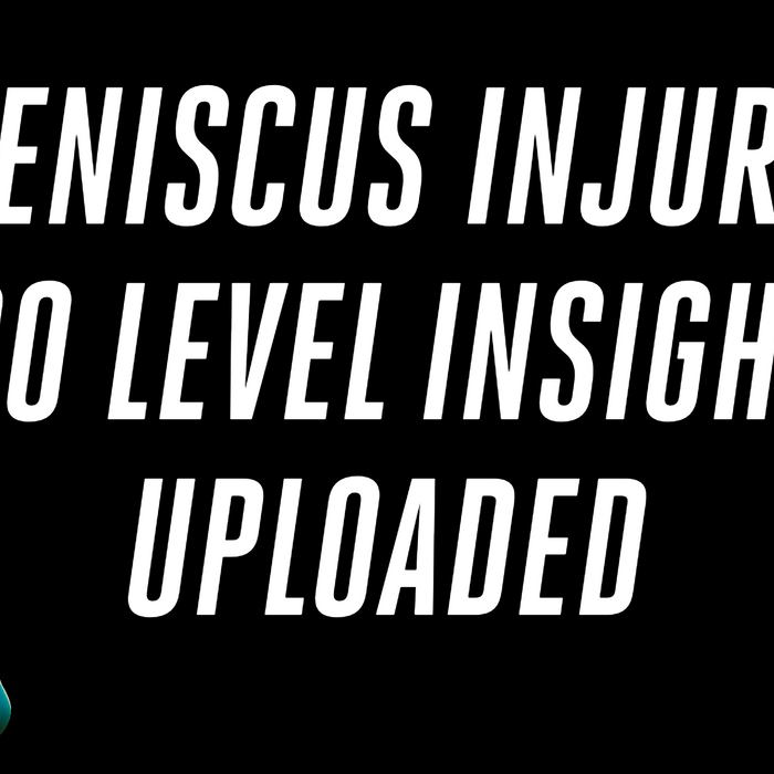 Meniscus Injury: Pro Level Insights