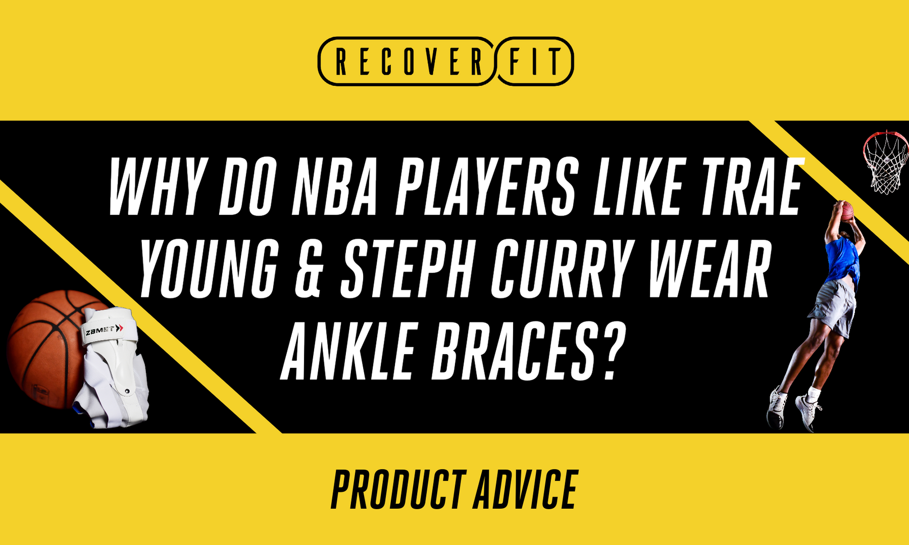 Why do NBA players like Trae Young and Steph Curry wear Ankle Braces?