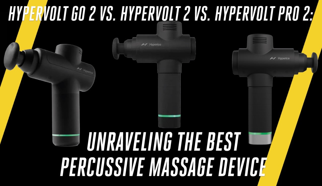 Hypervolt Go 2 vs. Hypervolt 2 vs. Hypervolt Pro 2: Unraveling the Best Percussive Massage Device