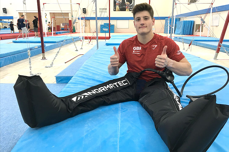 British Gymnastics form recovery partnership with NormaTec