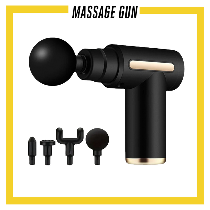 Massage Gun For Deep Muscle Relaxation, Neck Massage, Electric Fitness Equipment, Noise Reduction, Unisex.