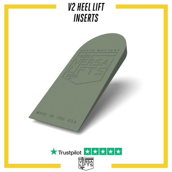 Versalift V2 Heel Lift Inserts [pair] for CrossFit