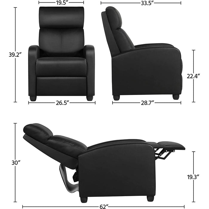 NormaTec Reclining Chair - Premium [Black]